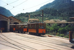
Tram '2' at Soller, May 2003